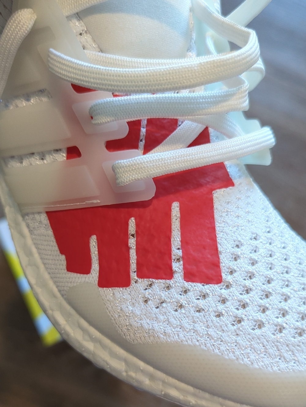 Adidas Ultraboost X UNDFTD - White/Red/Blue - Men's 7/Women's 8.5 - Picture 2 of 13